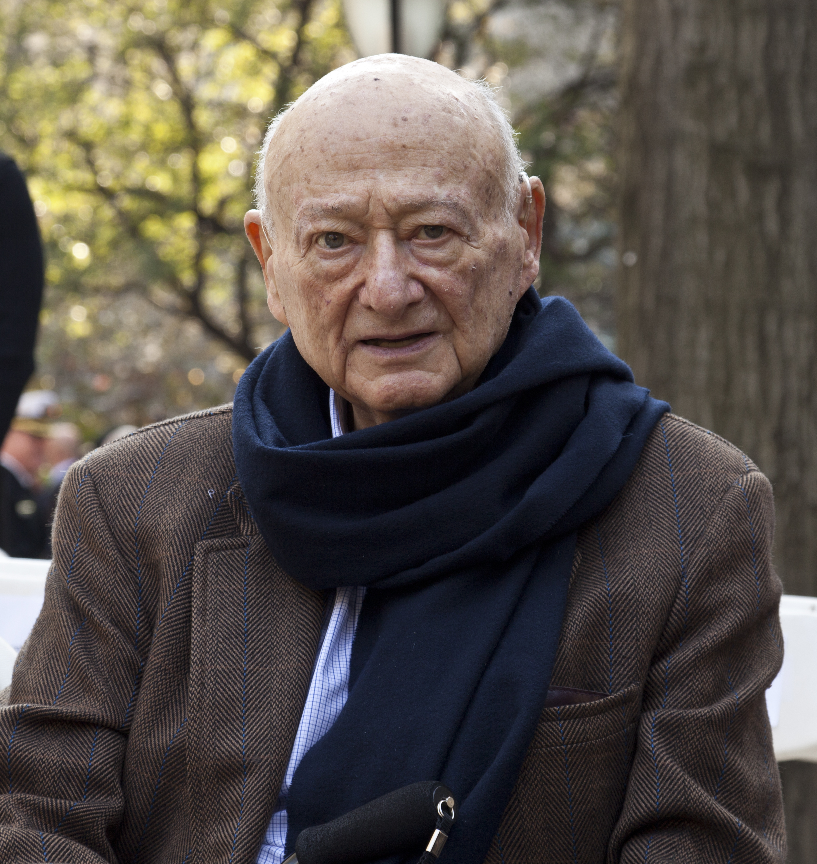 Former mayor Ed Koch in 2011.