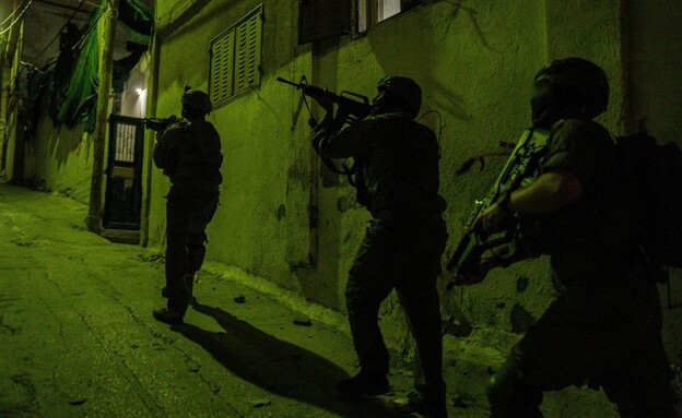 IDF forces in Judea and Samaria.