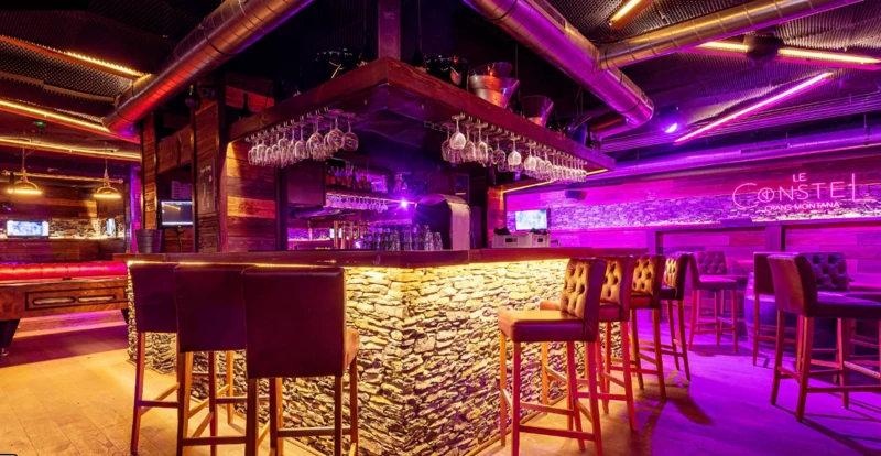 The bar as seen in May 2024.