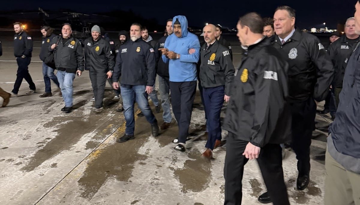 Maduro arrested and brought to the U.S.