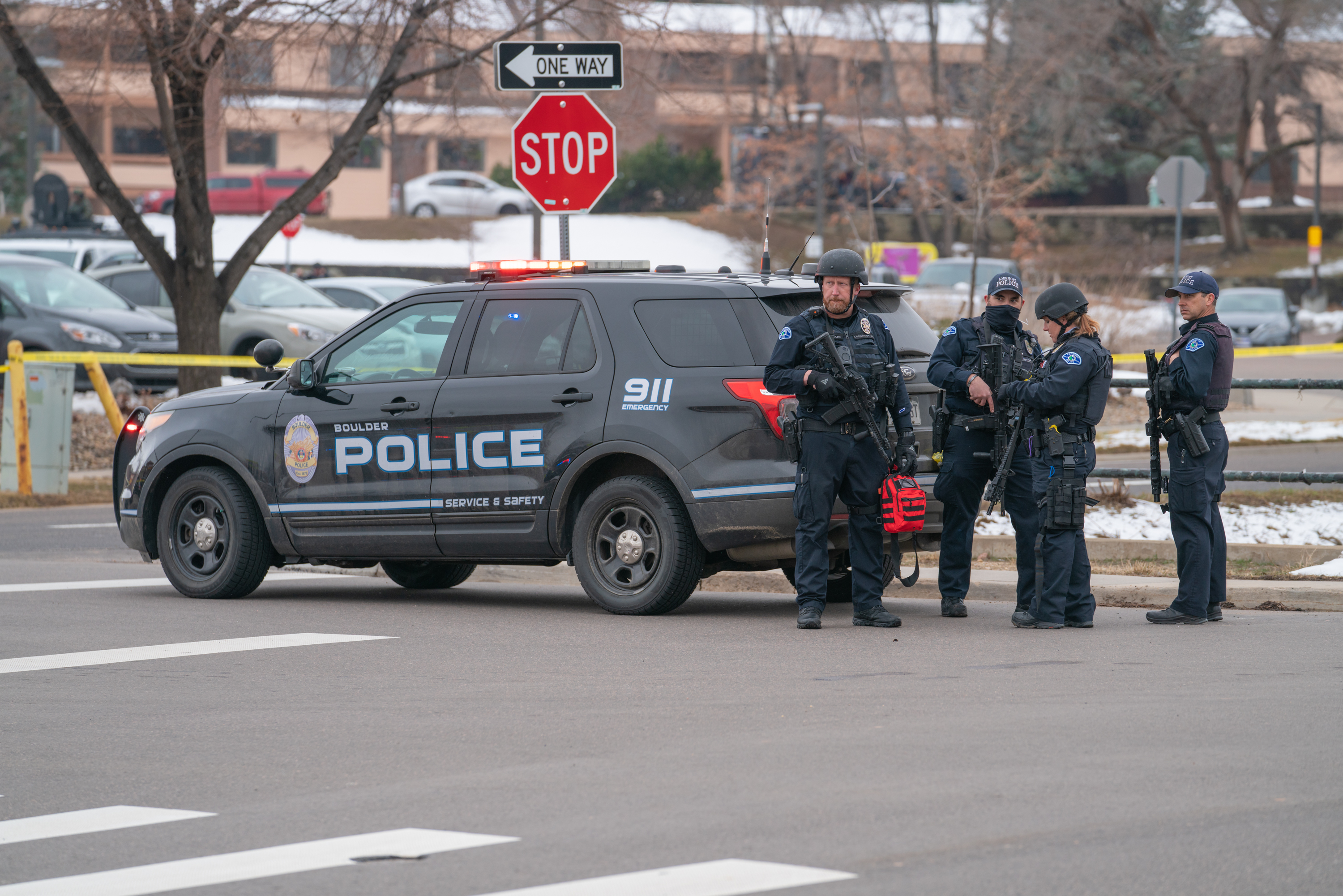 Police in America at the Scene