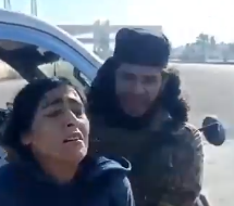 Jualni's thugs catch Kurdish female soldier