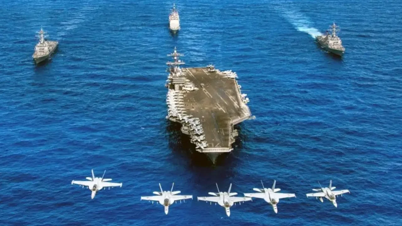 US Navy Strike Group