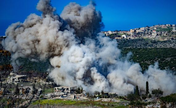 IAF strikes in Lebanon