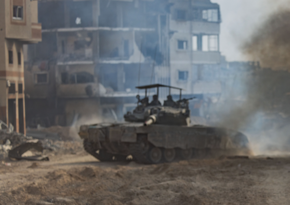 Givati Brigade operating in Gaza