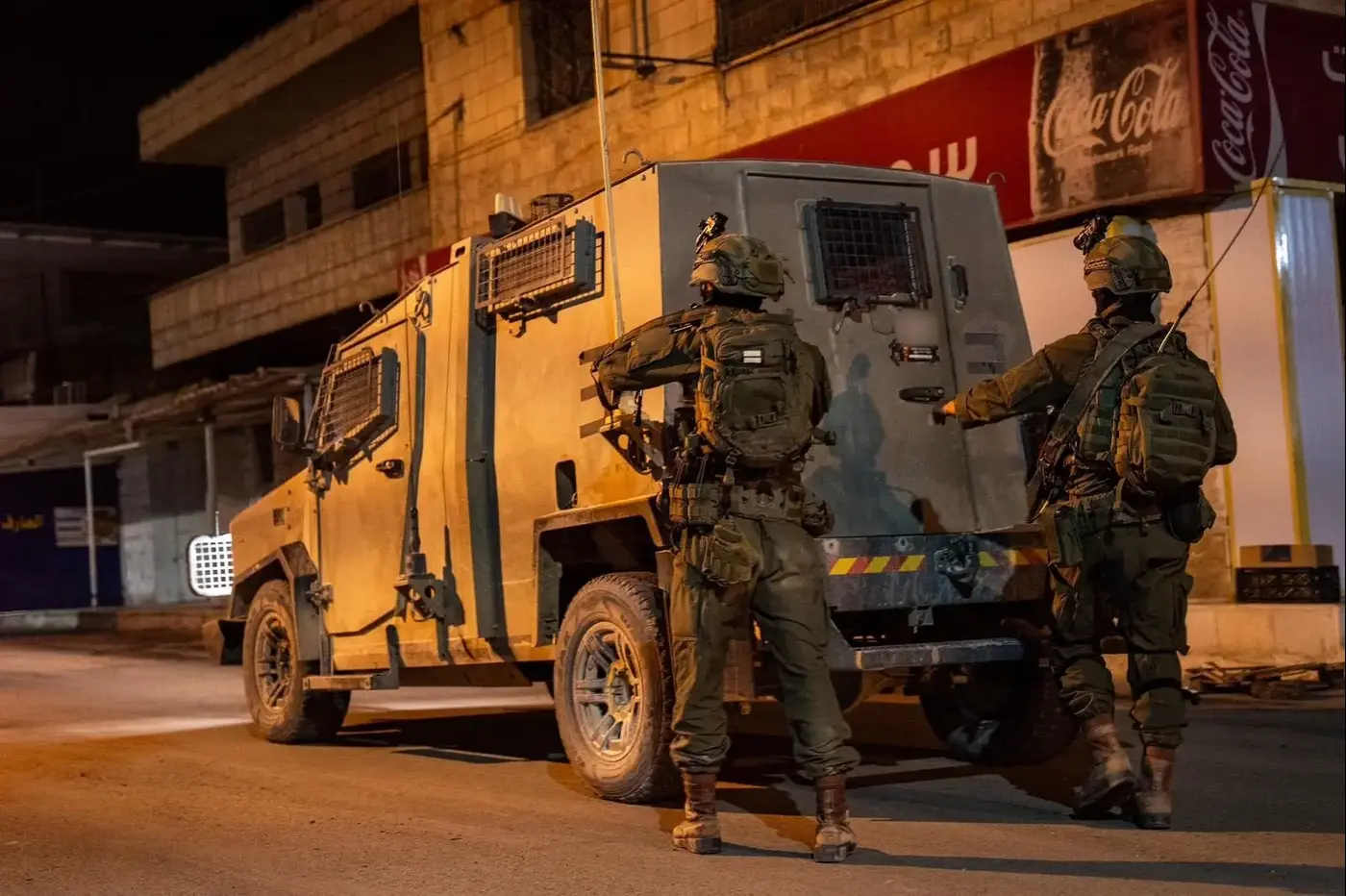 IDF operating in Samaria