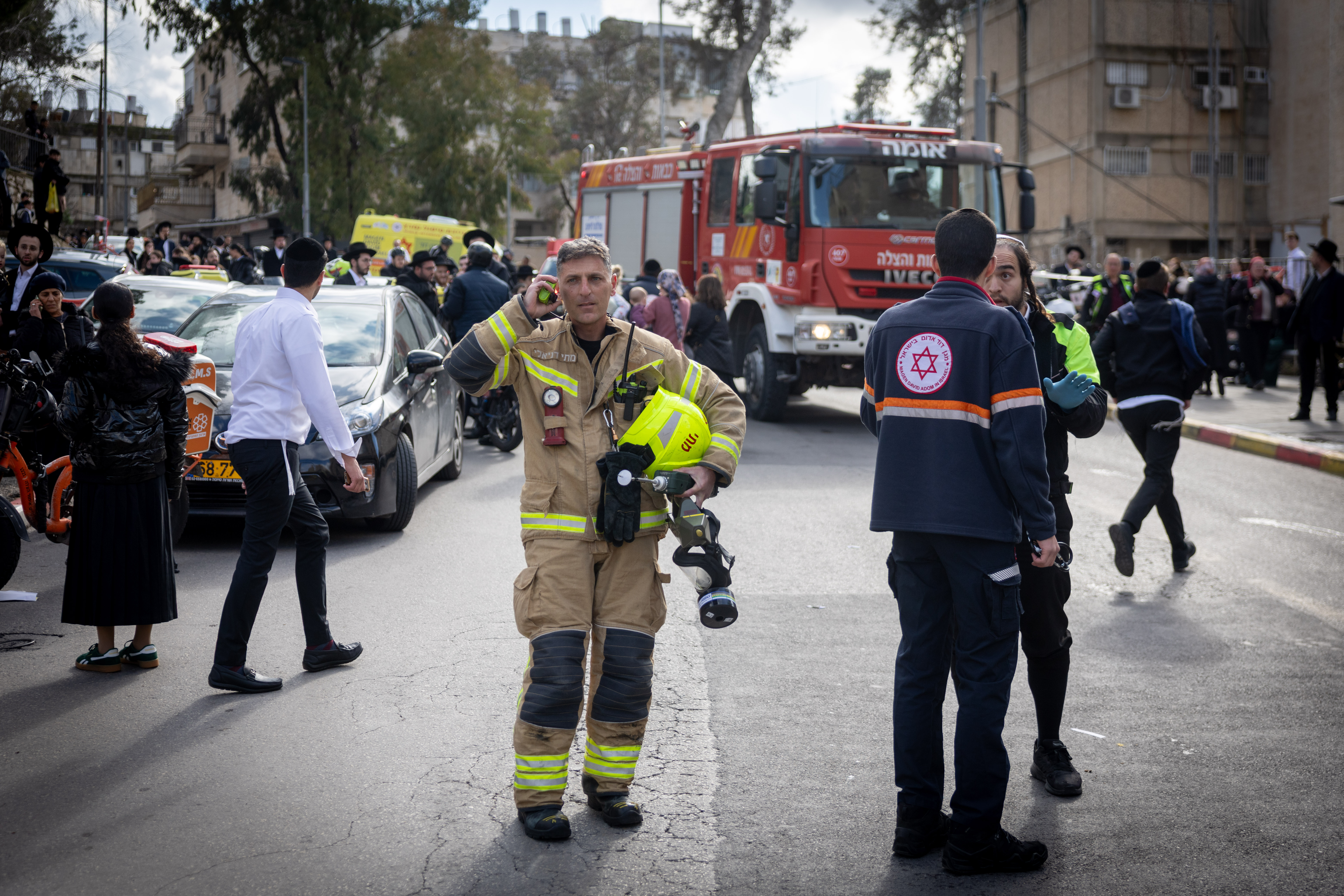 Scene of the tragedy, 19 January 2026