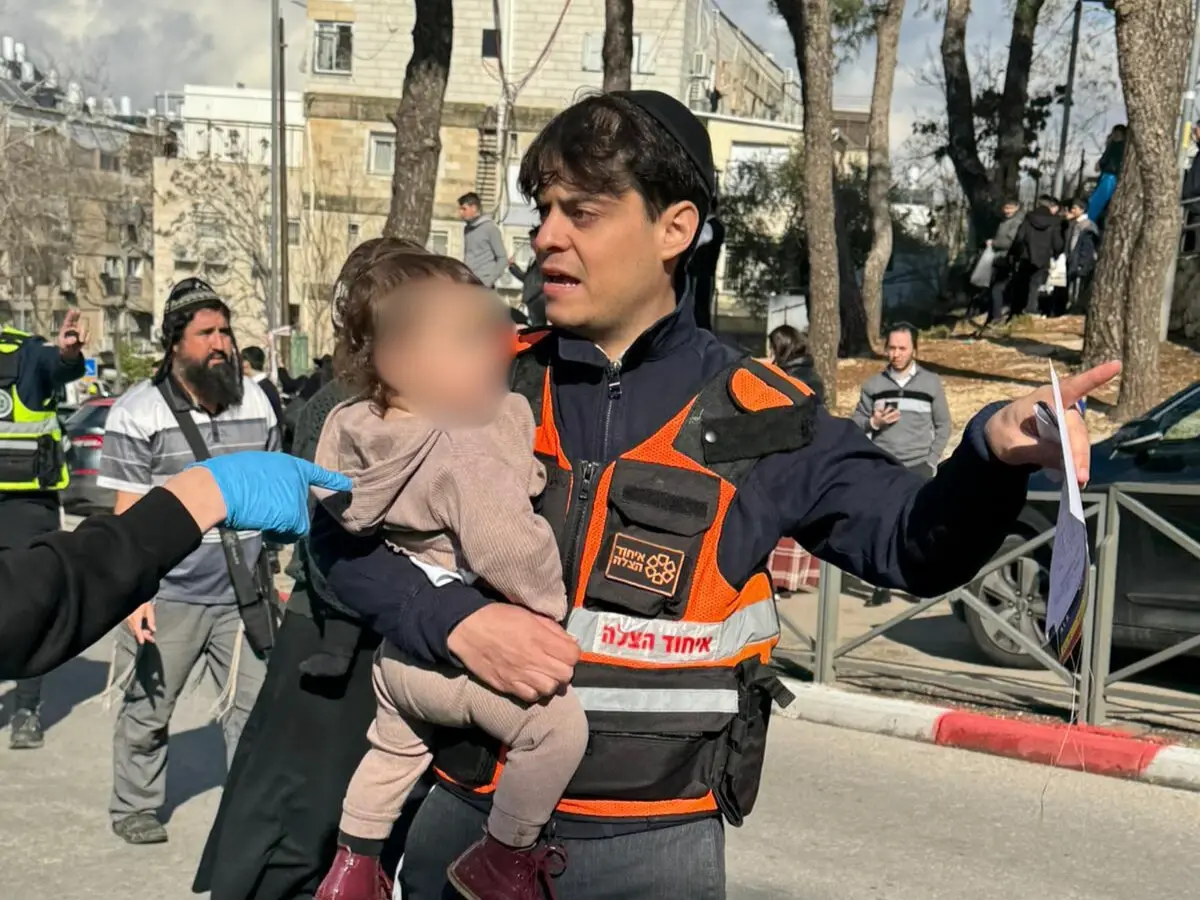 Scene of the Day care incident in Jerusalem
