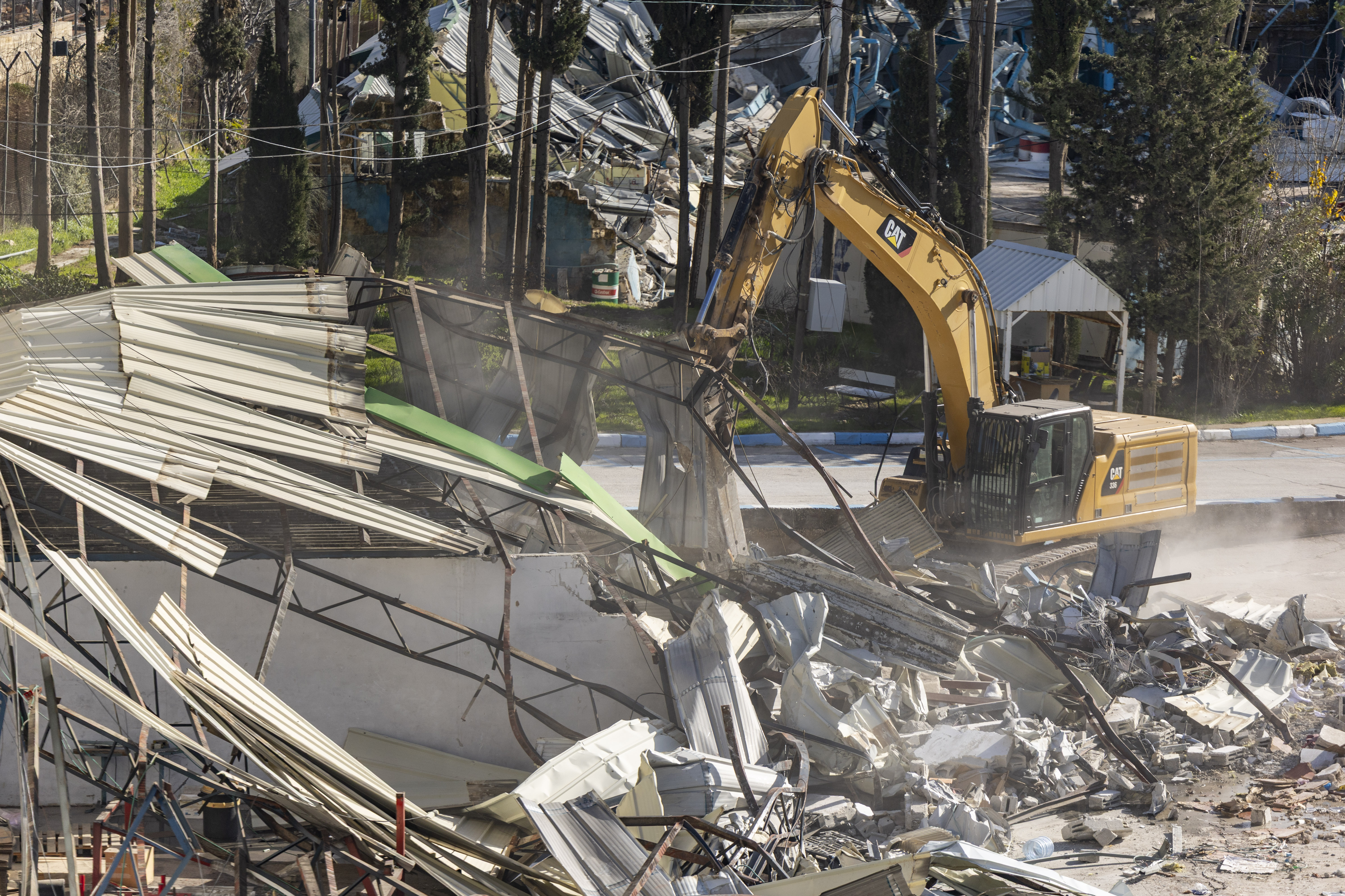 Israel destroys UNRWA compund in Jerusalem