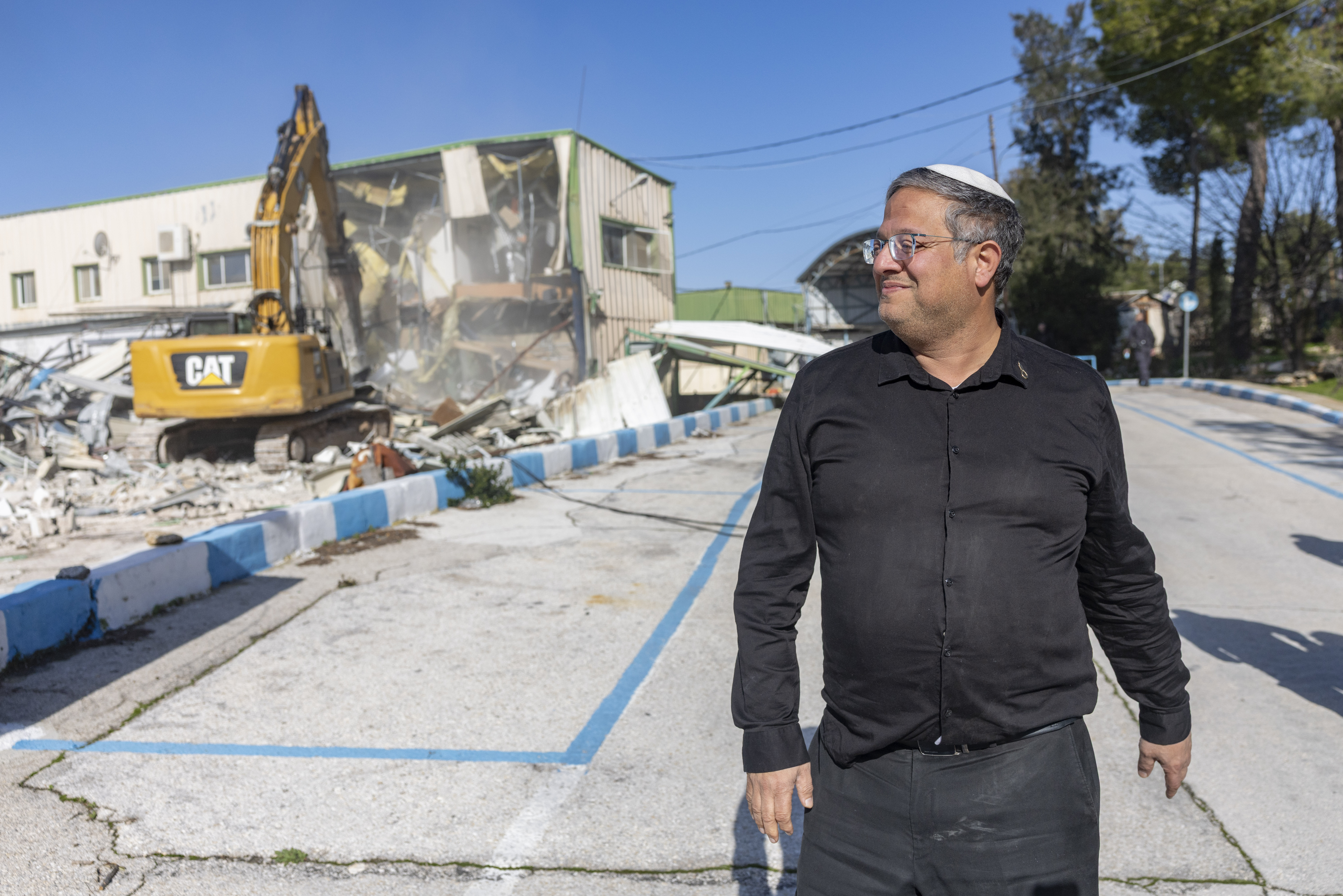 Ben Gvir tours the scene, January 20, 2026