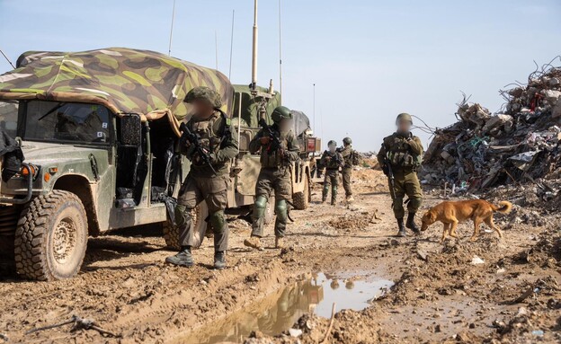 IDF recovering the body of Staff Sergeant Ran Gvili