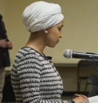Ilhan Omar speaks at Minneapolis Town Hall
