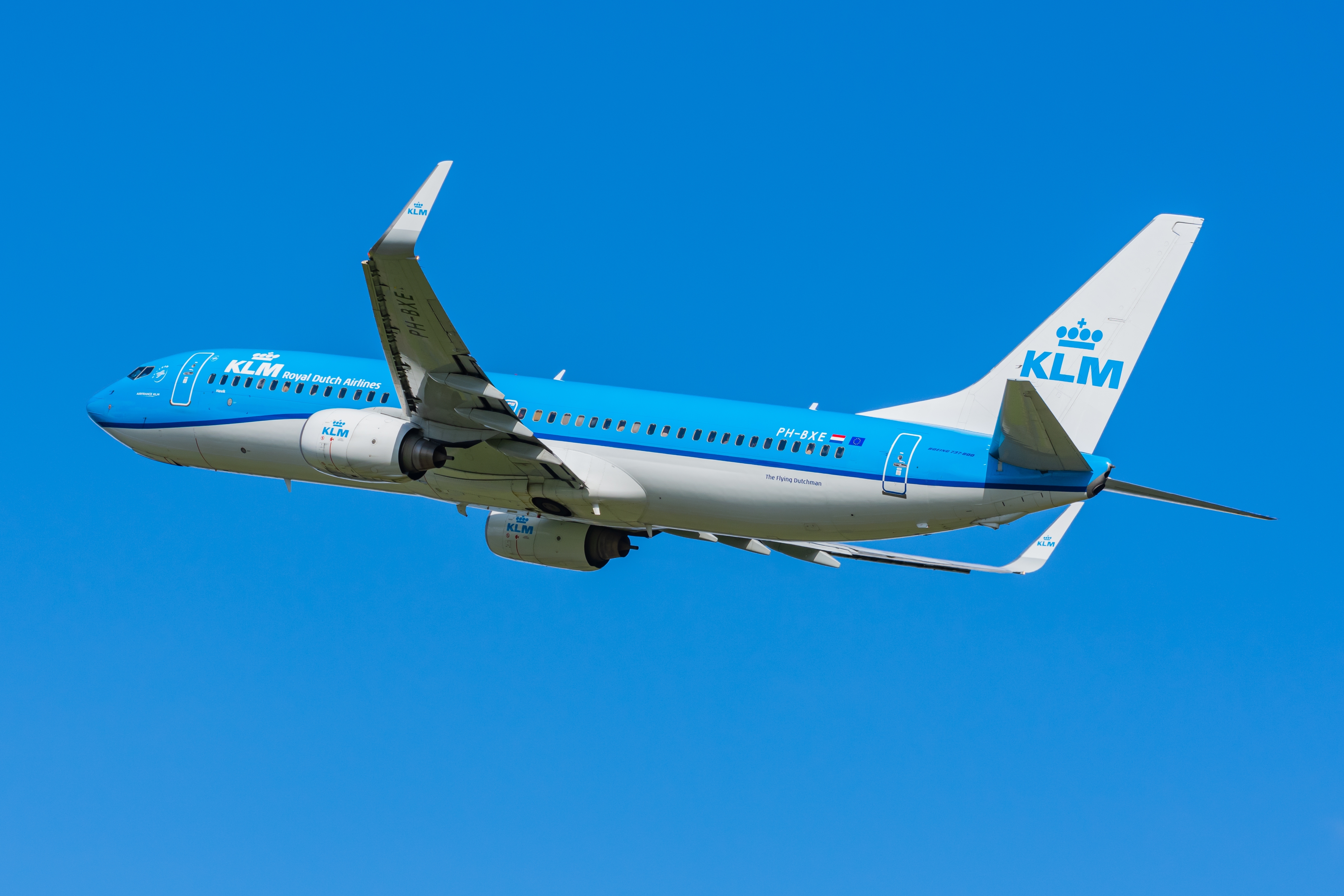 KLM plane