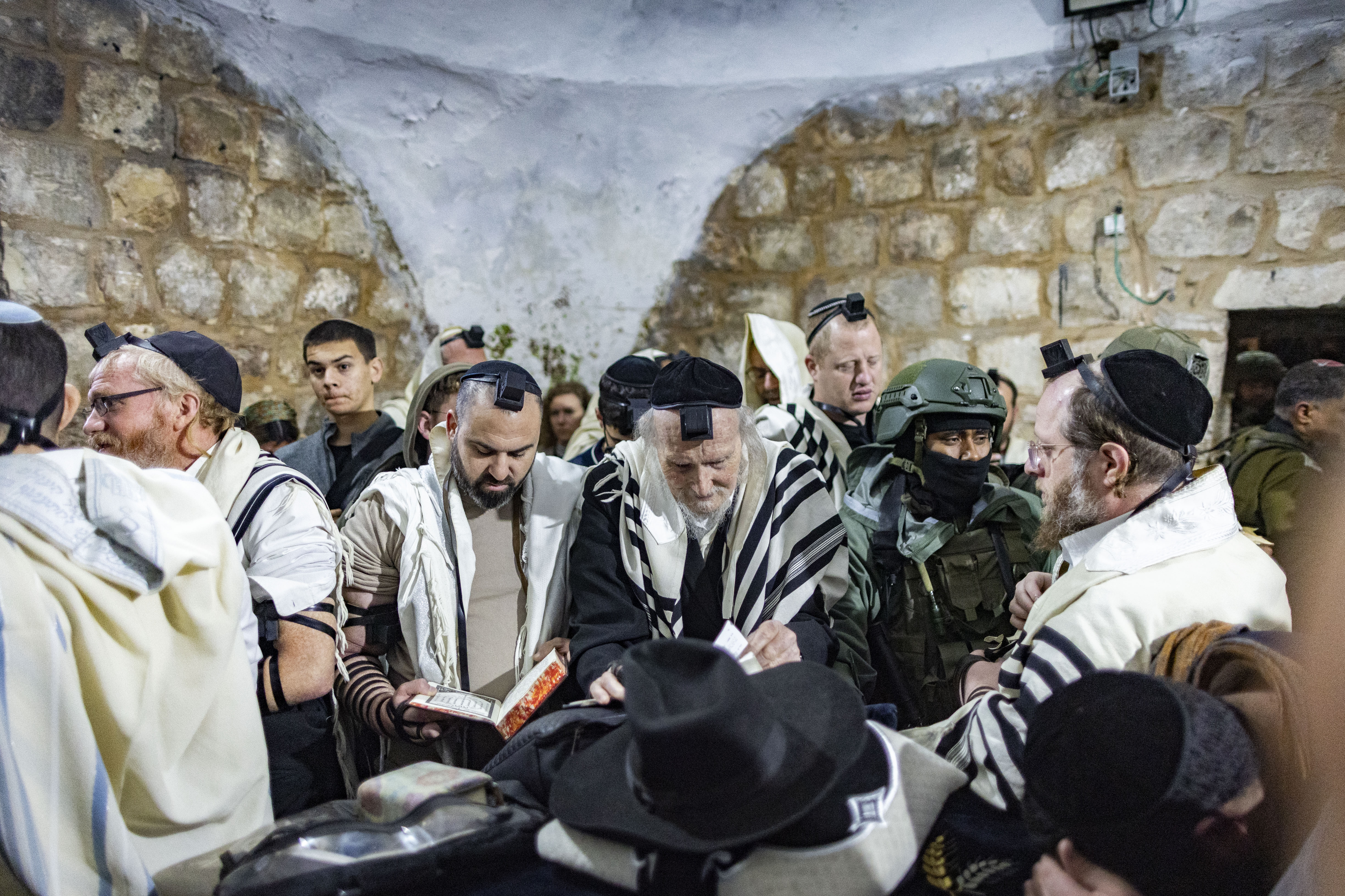 Jews pray at Joseph's Tomb, January 29, 2026