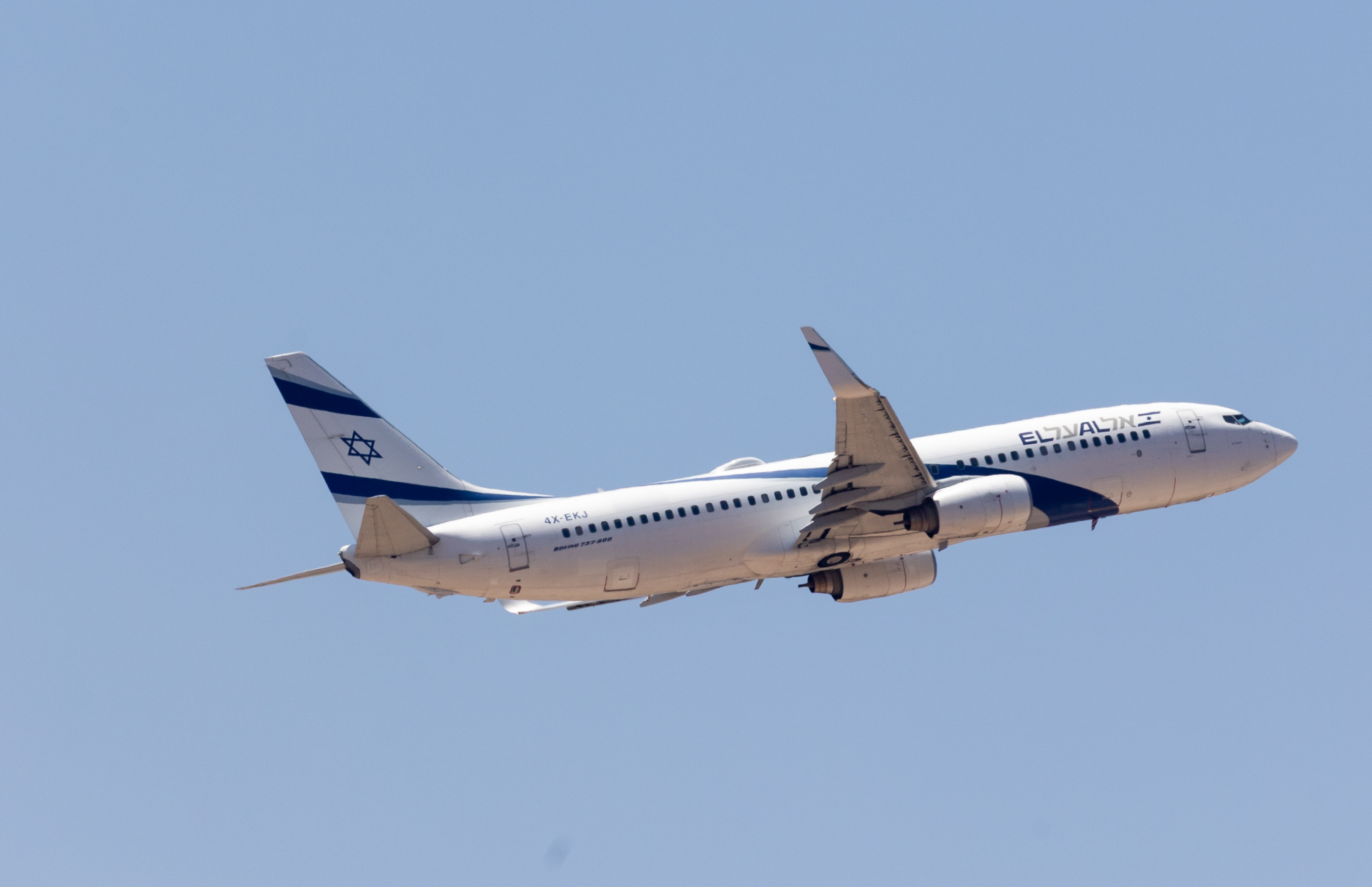 El Al plane takes off