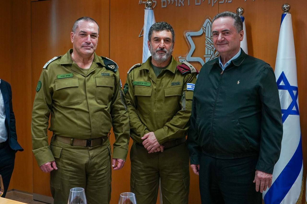 IDF Chief, General Yoram HaLevi, Israel Katz