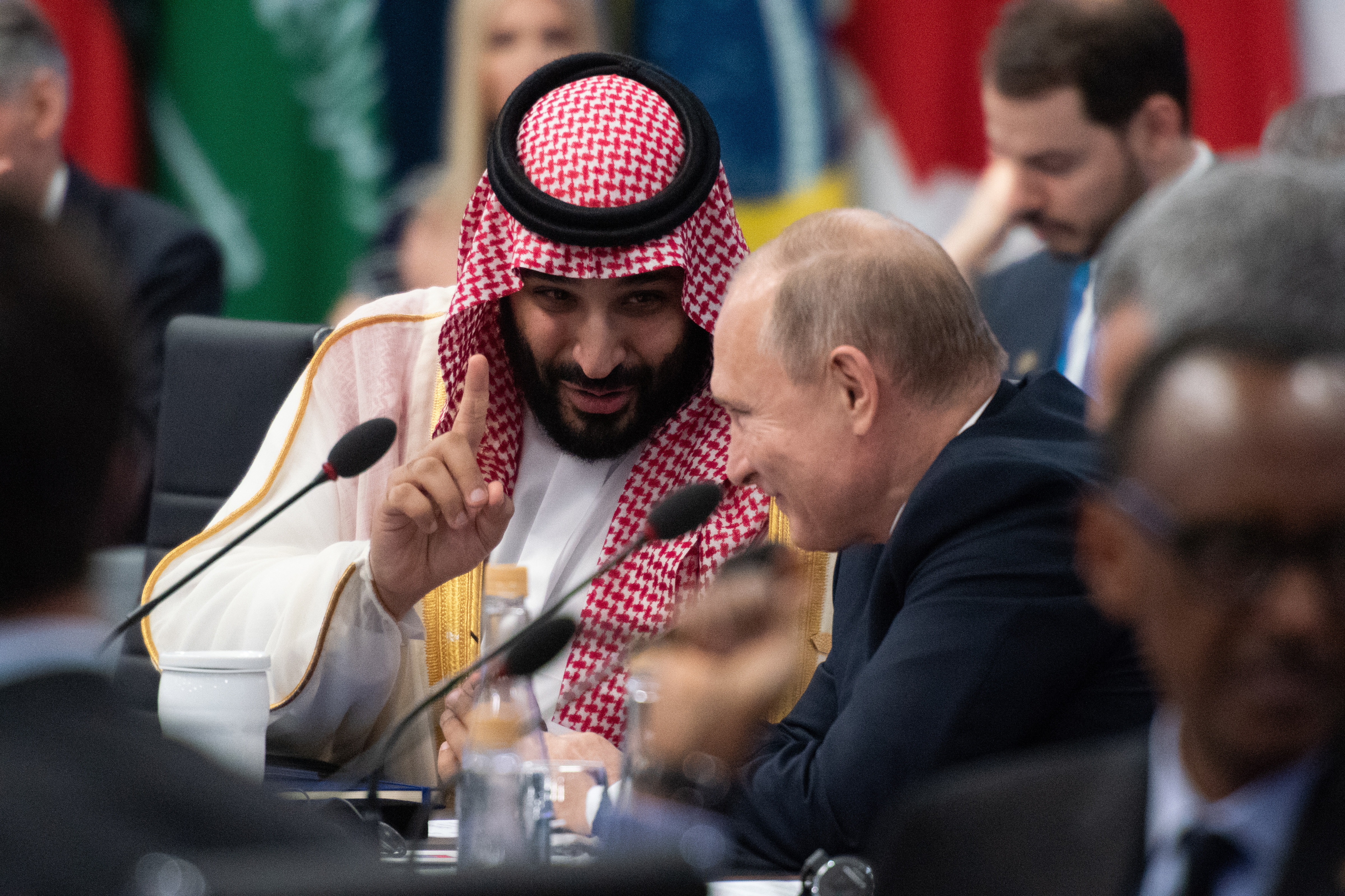 Saudi Crown Prince Mohammed bin Salman met with Putin
