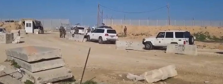 Foreign forces enter Gaza via Rafah crossing