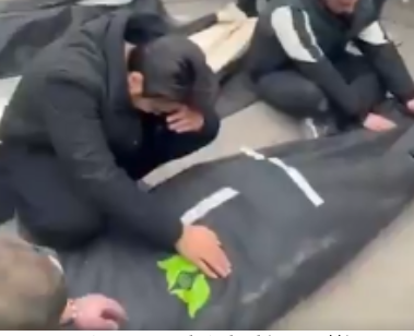 Iranians mounr their dead, Jan 2026