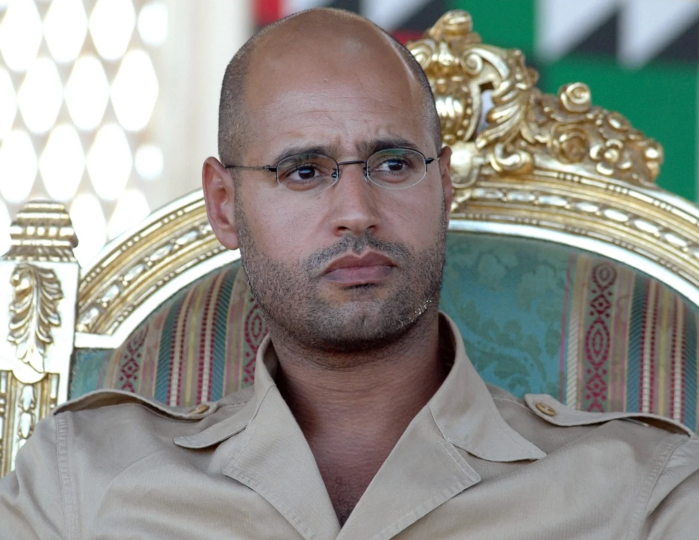 Saif al-Islam Gaddafi, the second son of the late Muammar Gaddafi