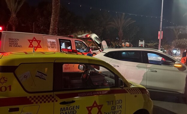 Scene of the car bombing