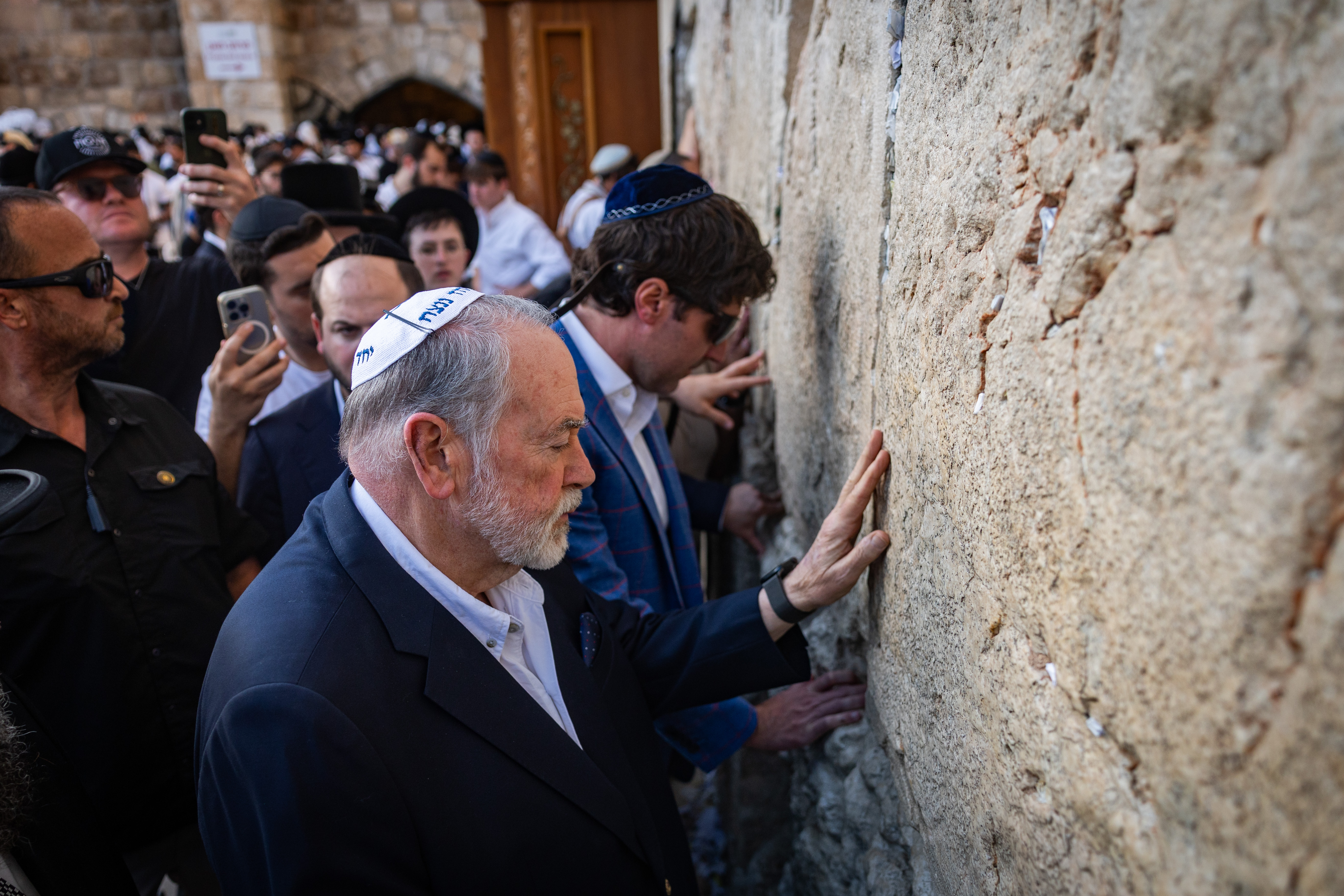 Mike Huckabee vists the Western Wall, 2025