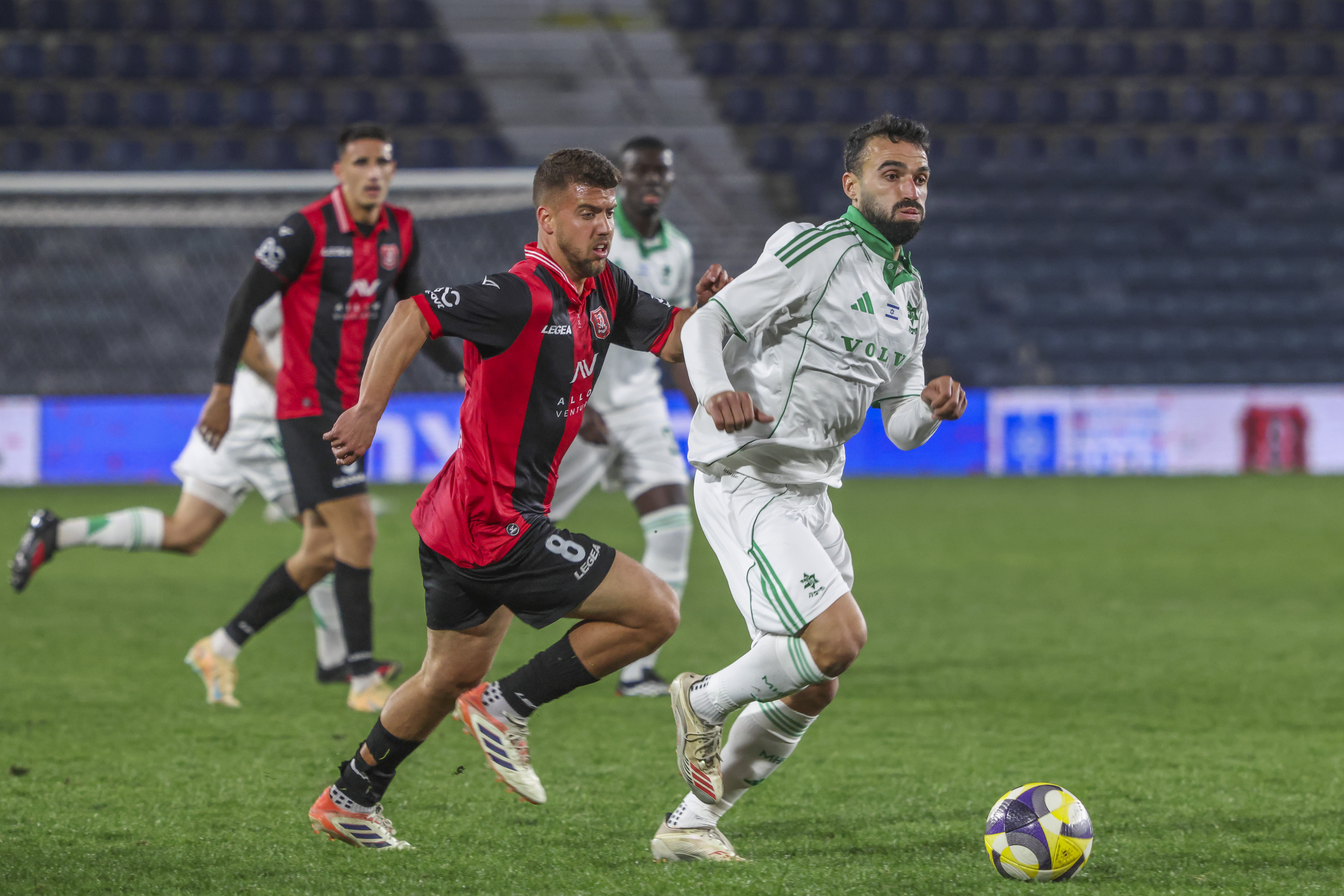 ILLUSTRATIVE ONLY: Soccer game between Hapoel Jerusalem and Maccabi Haifa, Feb 2026