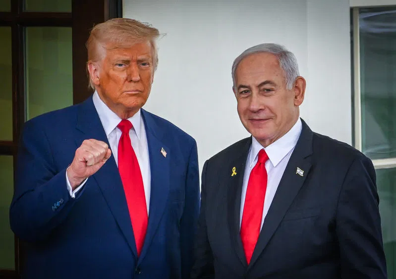 Trump; Netanyahu