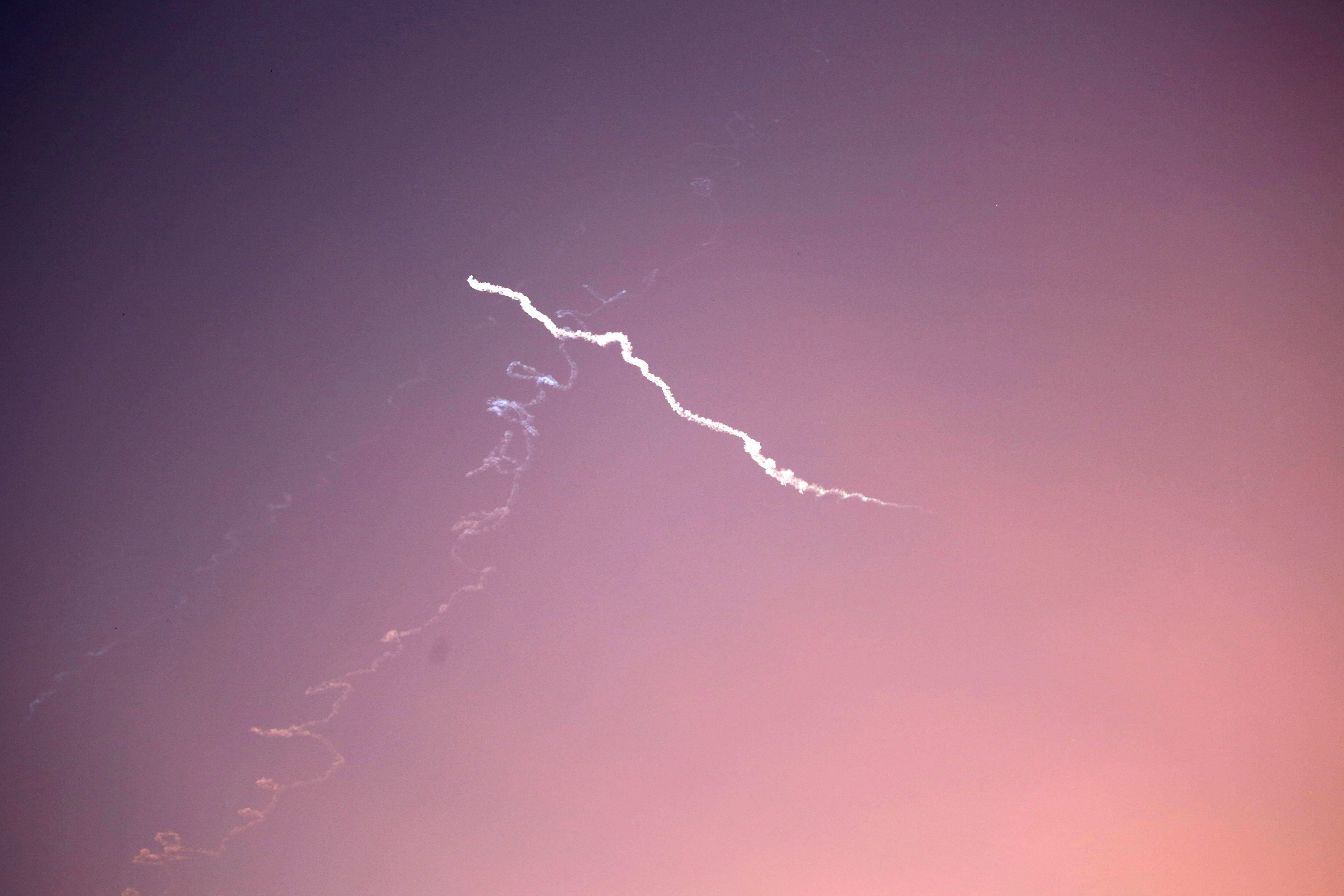 Iran launches missile strike on Israel, June 24, 2025