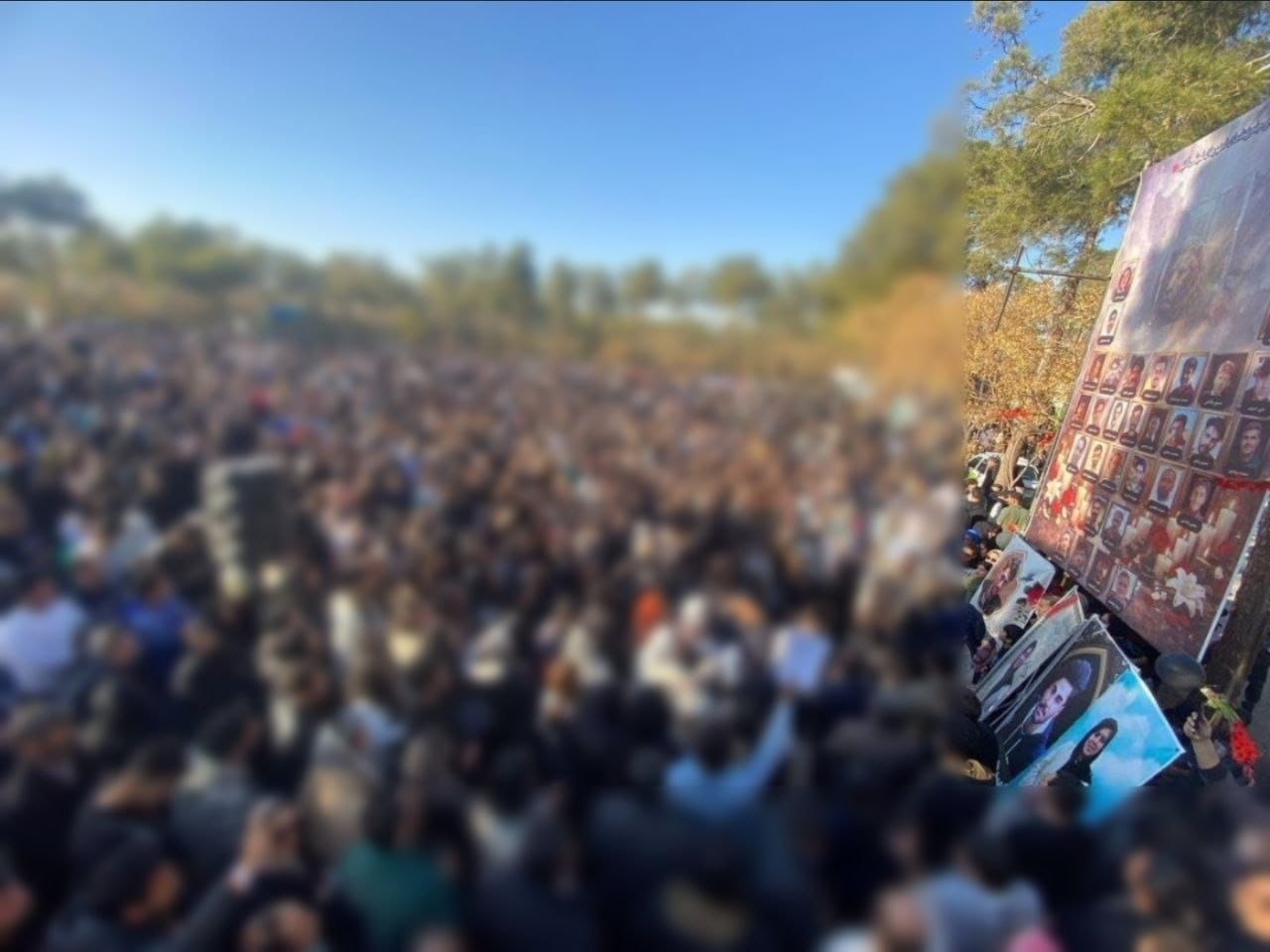 40th day memorial of January massacre by IRGC