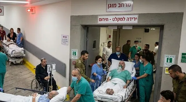 Emergency hospital evacuation