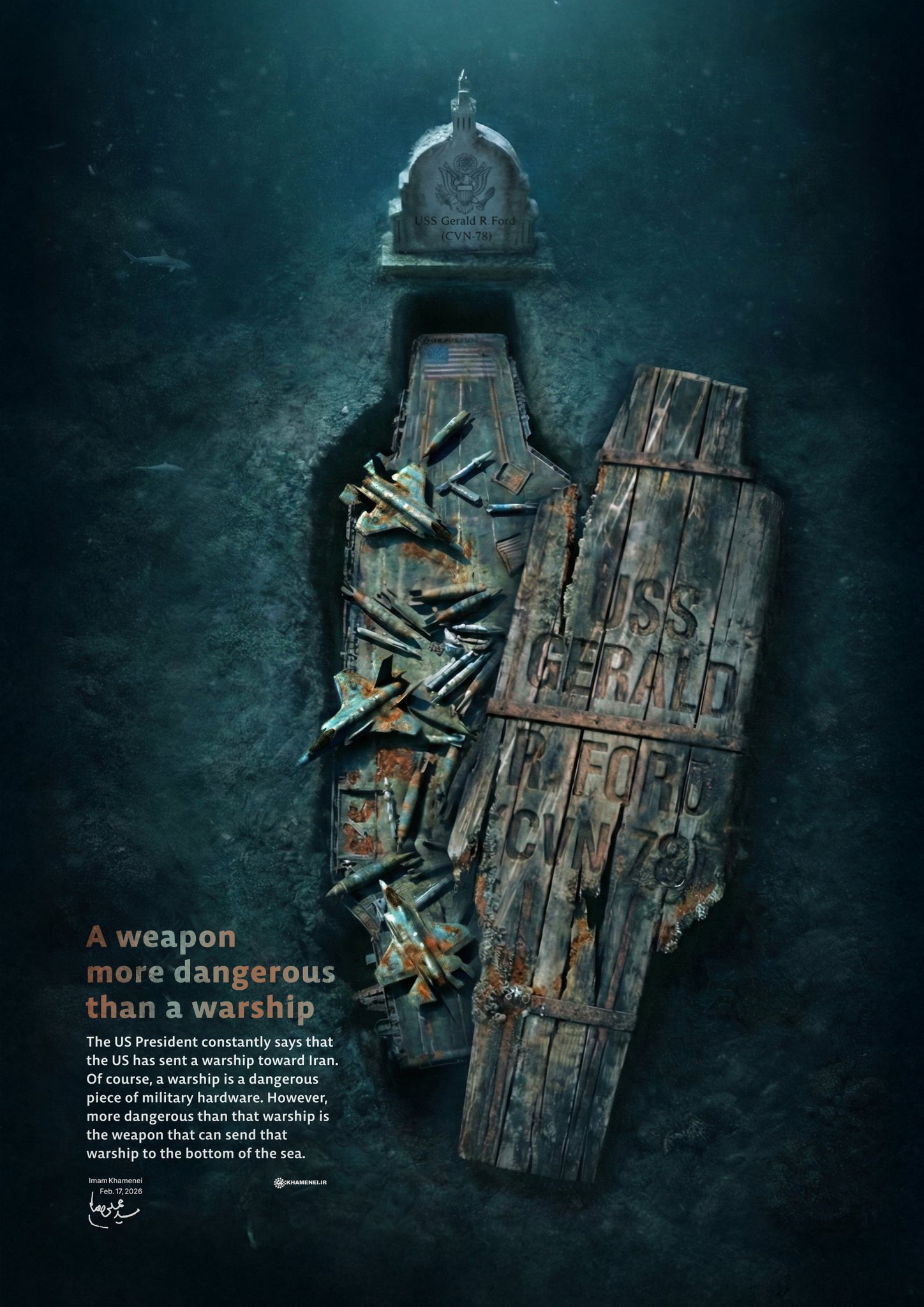 Khamenei threatens US air carriers