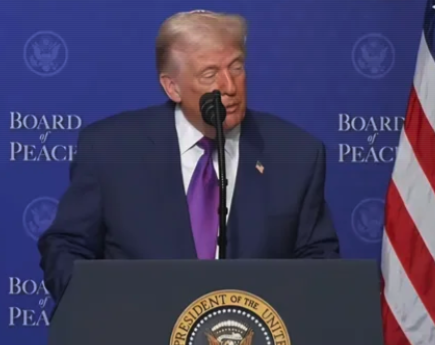 Trump addresses the Board of Peace