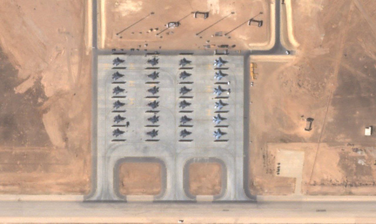 Satellite Images Reveal Massive US Air Force Surge in Jordan