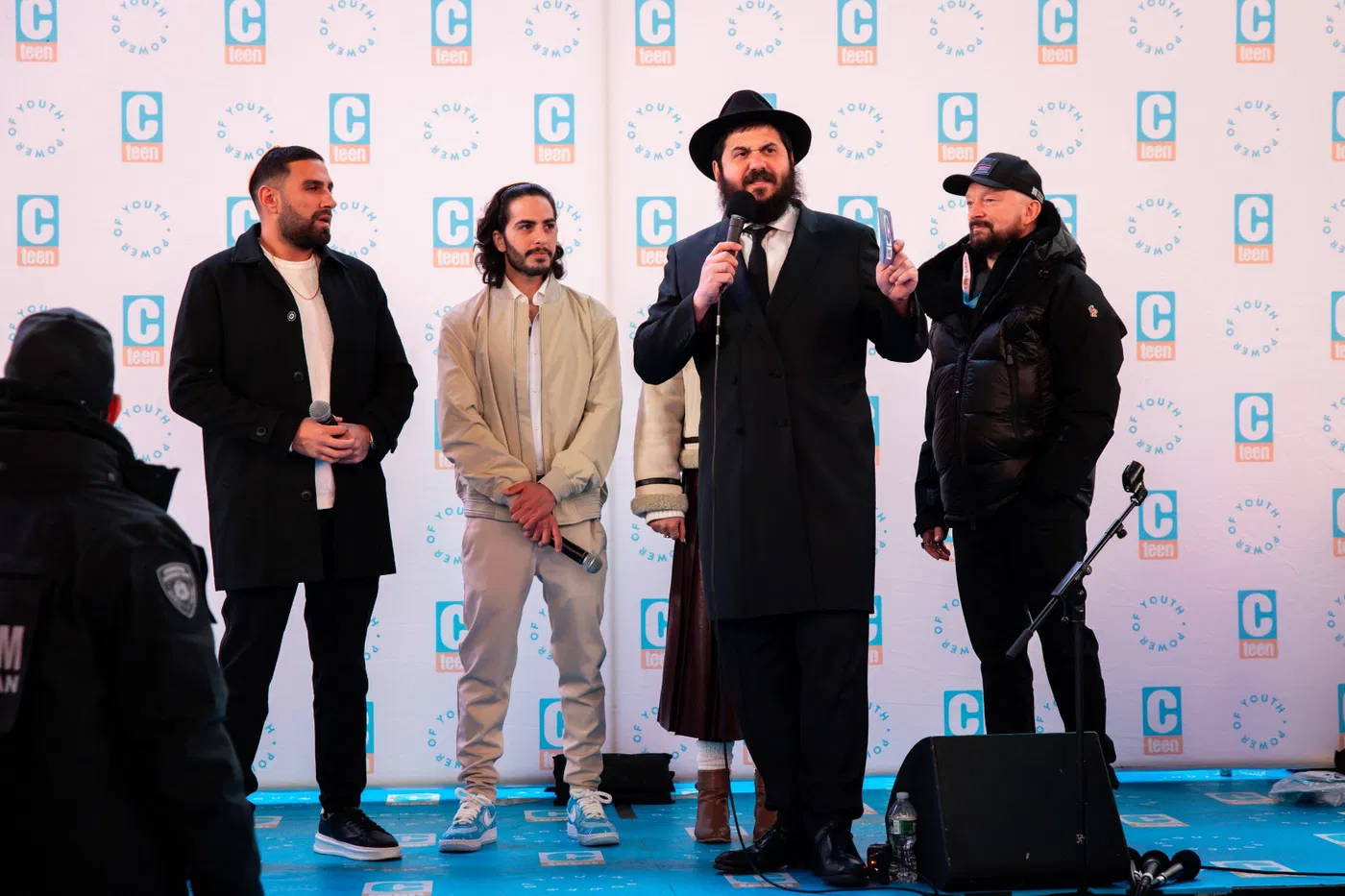 CTeen Chabad event in Times Square