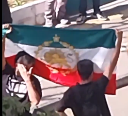 Iranians protest against the regime