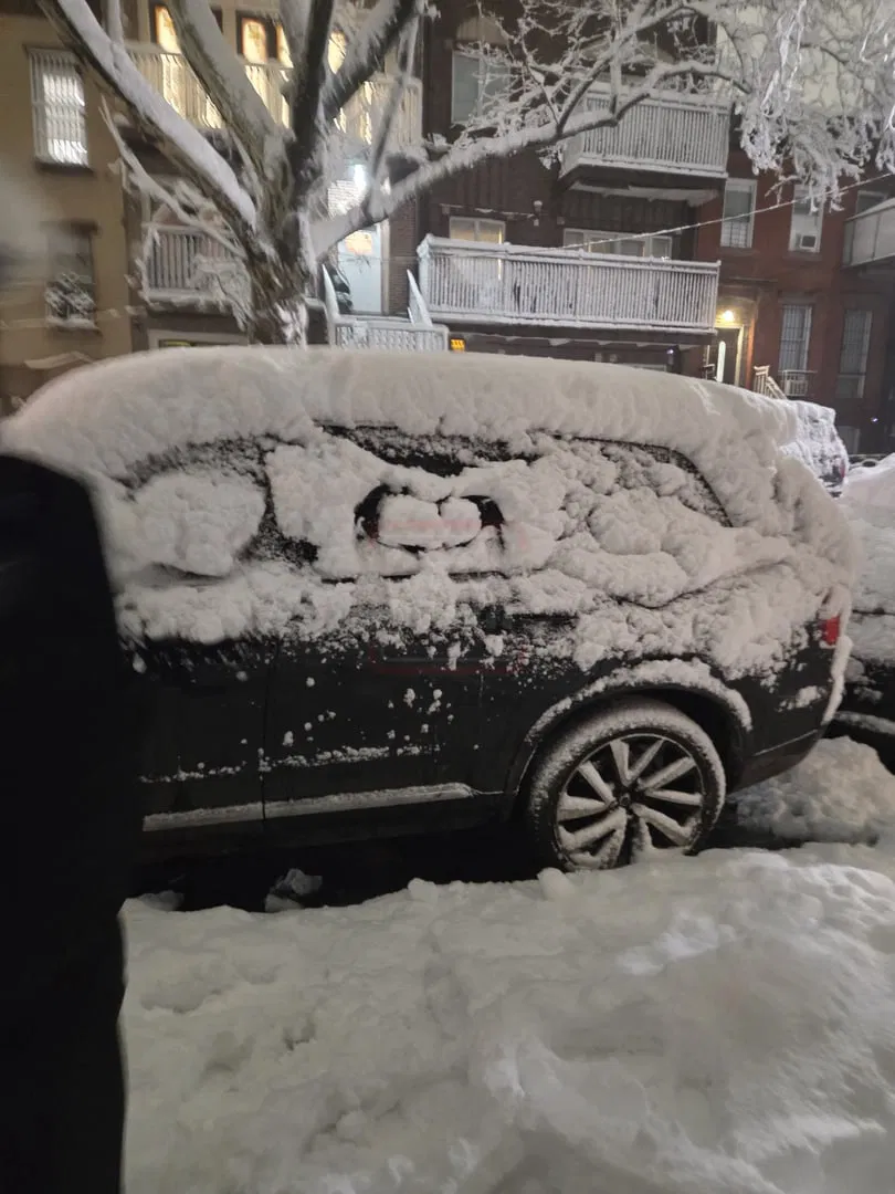 Snowstorm hits NYC