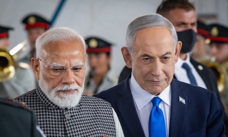 Modi with Netanyahu