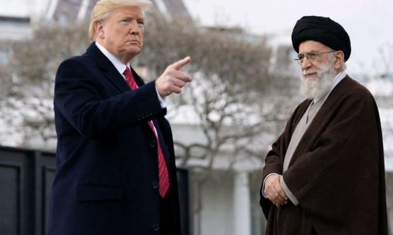 President Donald Trump and Supreme Leader Ali Khamenei