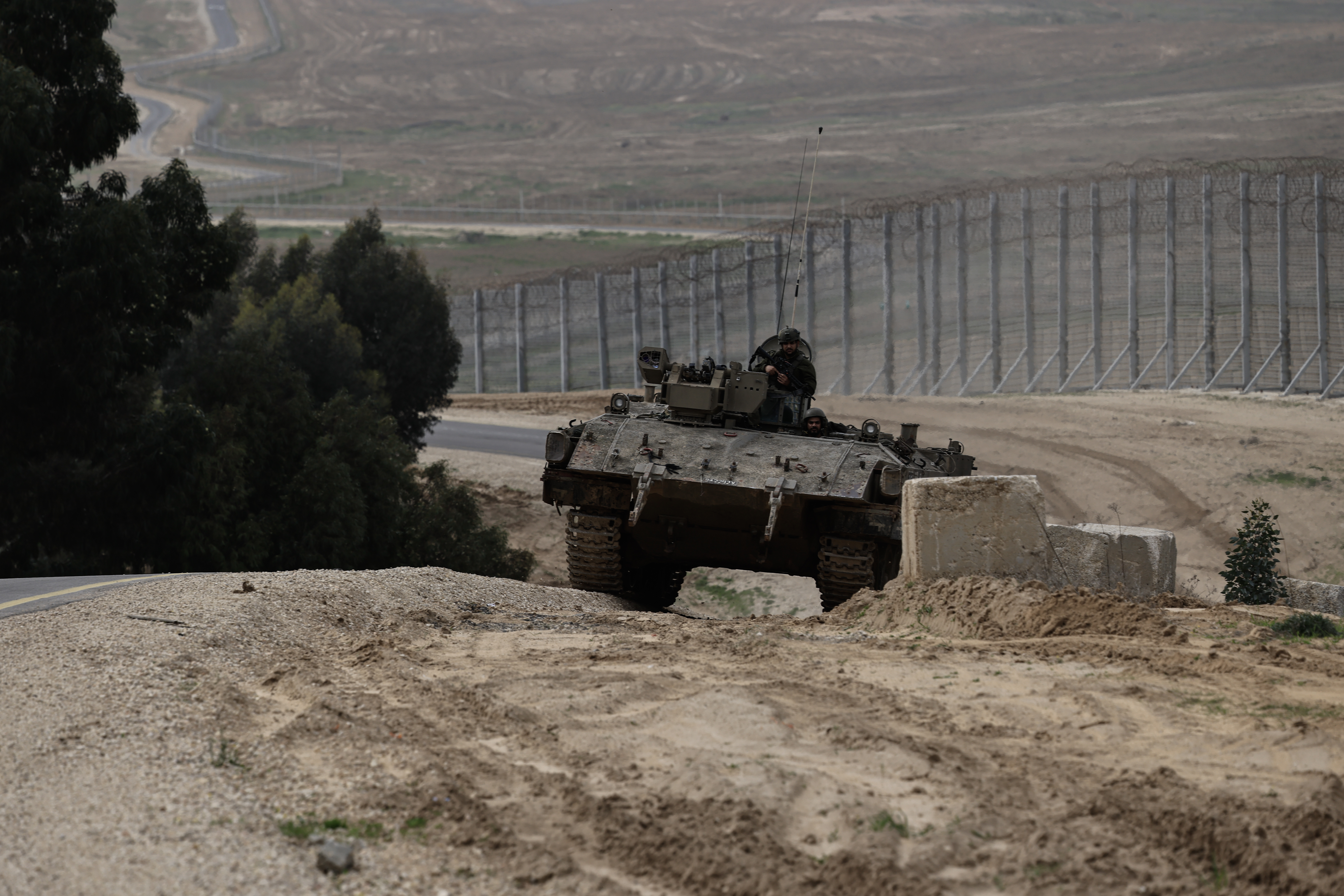 IDF near Gaza border