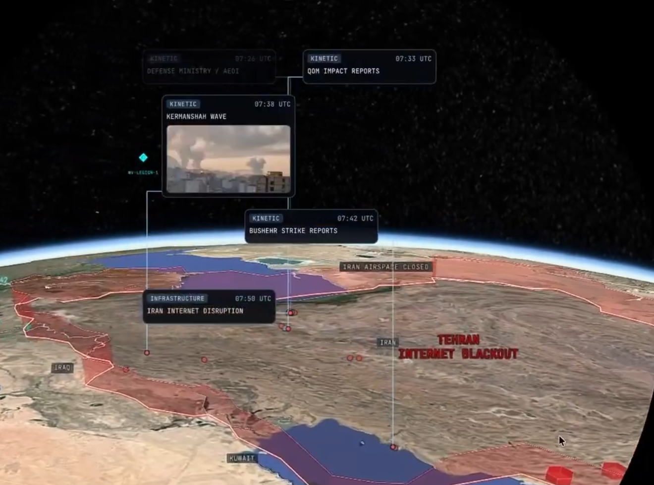MINDBLOWING: OSINT Expert Recreates Timeline of Operation Epic Fury in Interactive 3D Model | WATCH
