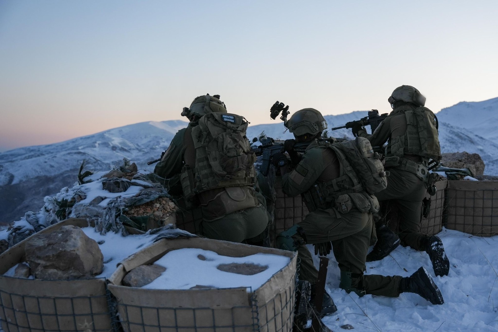 IDF forces on the Northern Border