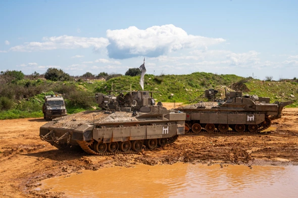 IDF forces on the Northern Border