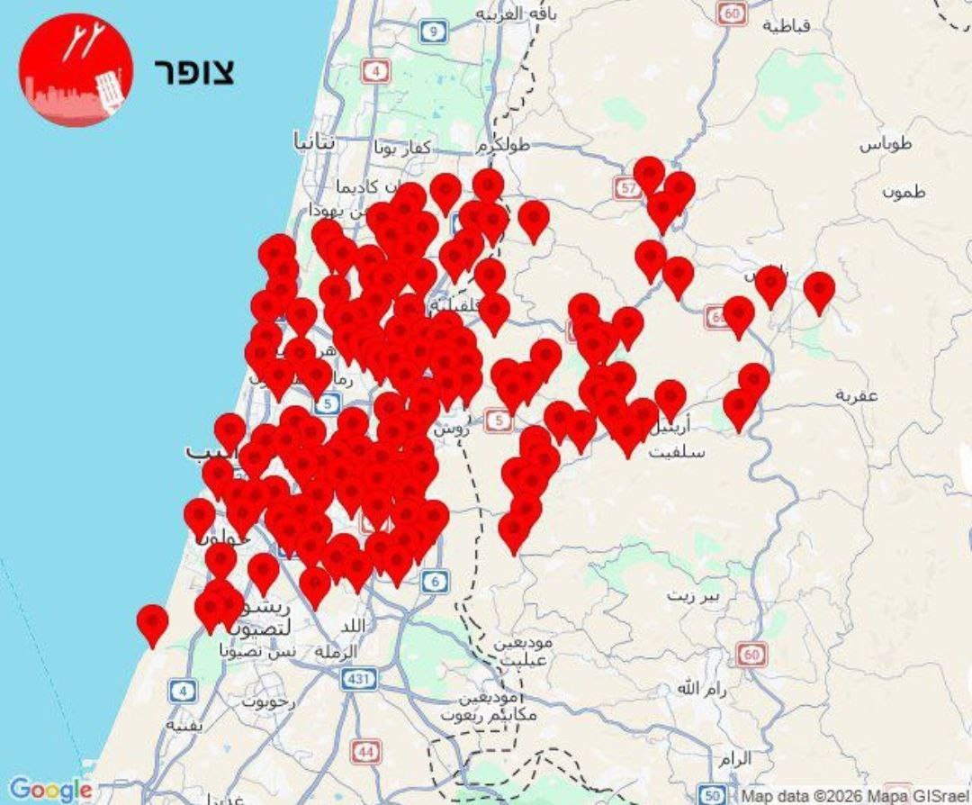 Millions in Shelters Across Israel Amid Massive Iran-Hezbollah Barrage; Qatari F-15s Intercept Iranian Bombers Near Major US Base