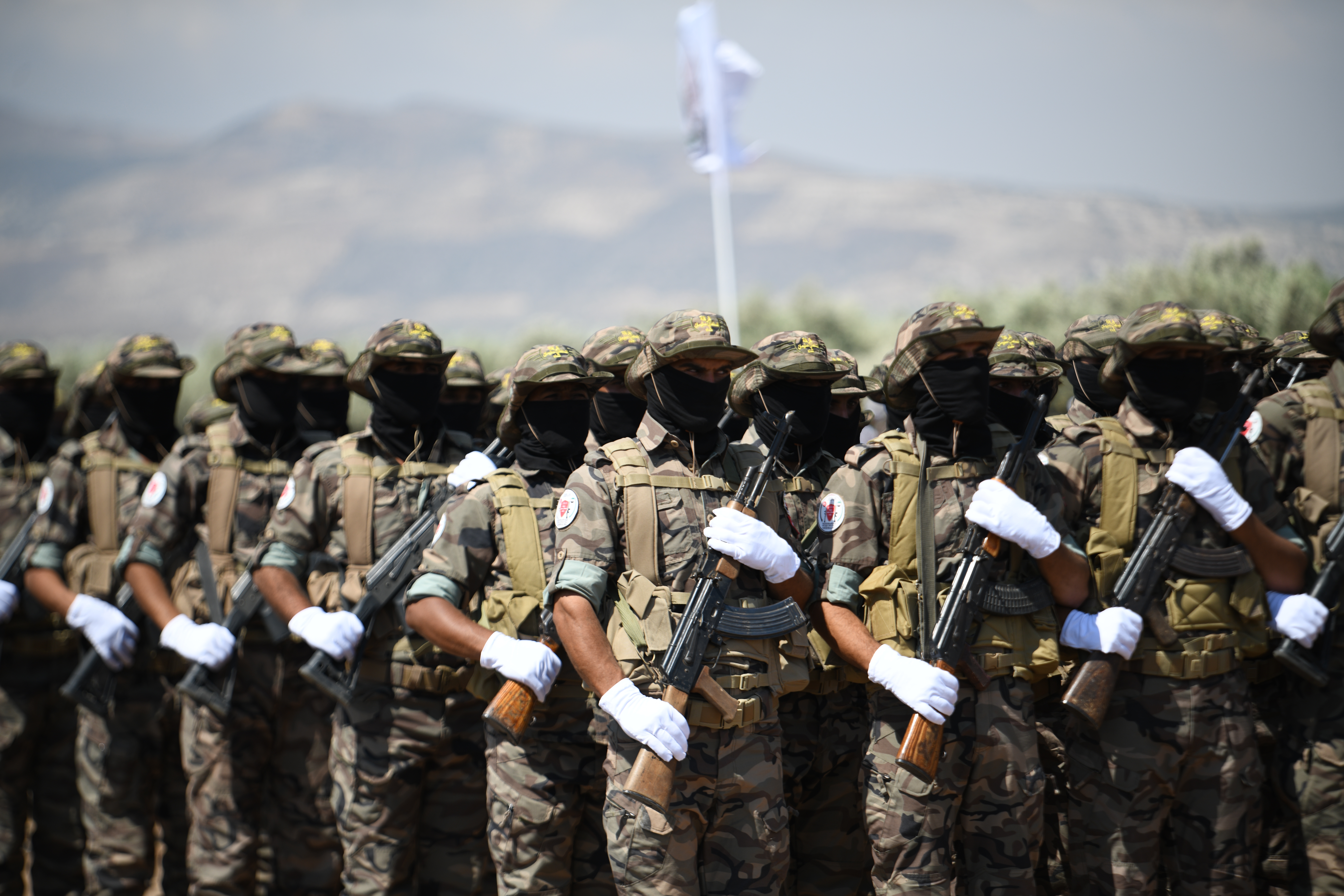 Fighters in the Middle East