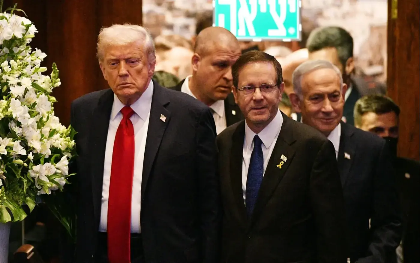 President Donald Trump and President Herzog