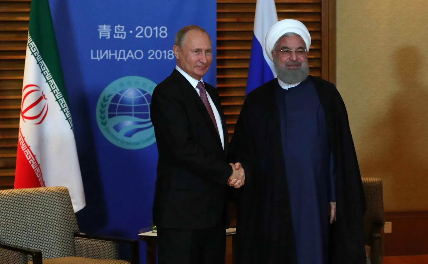 Putin with ex-Iranian President