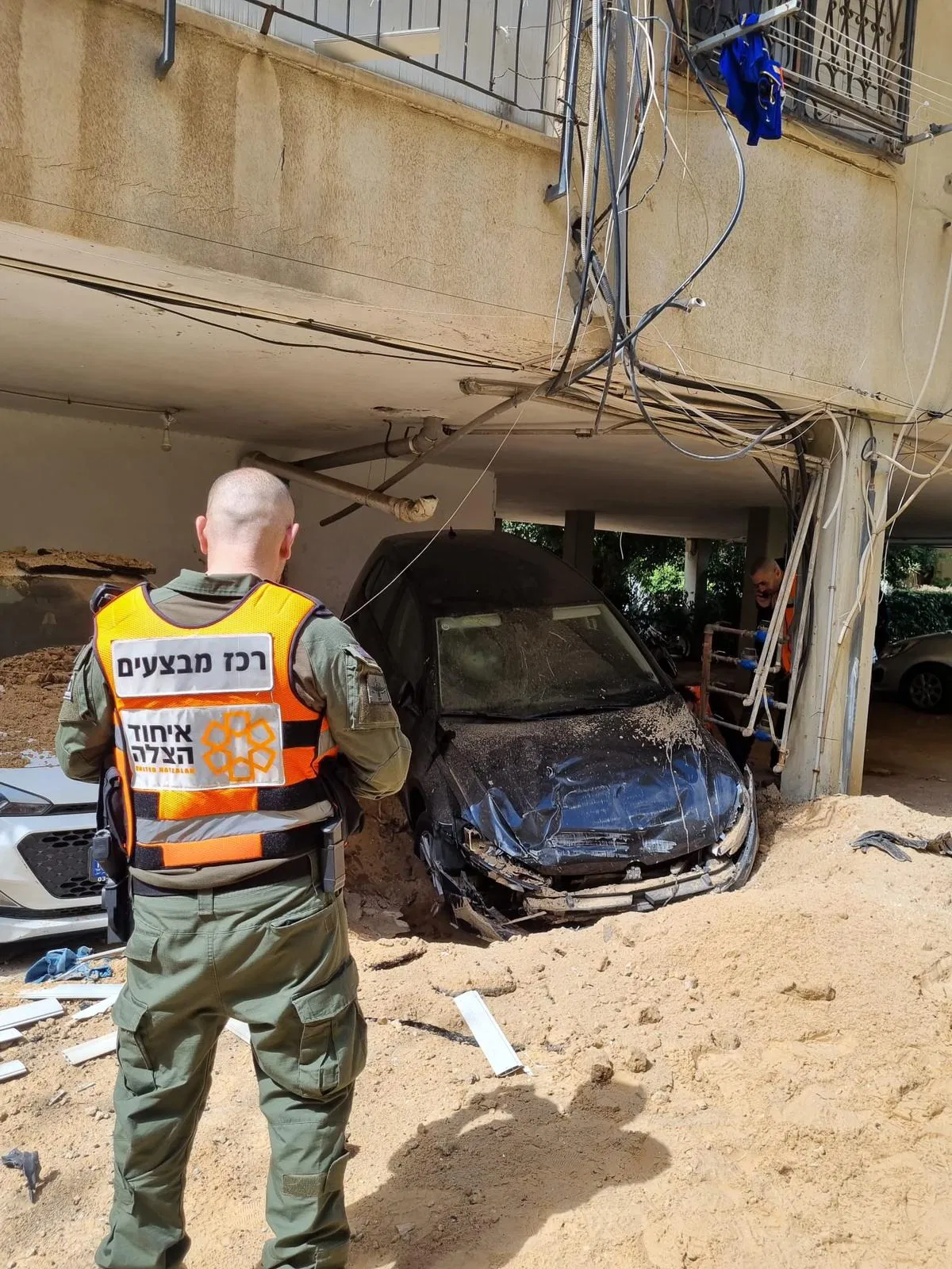 Impact site in Yehud