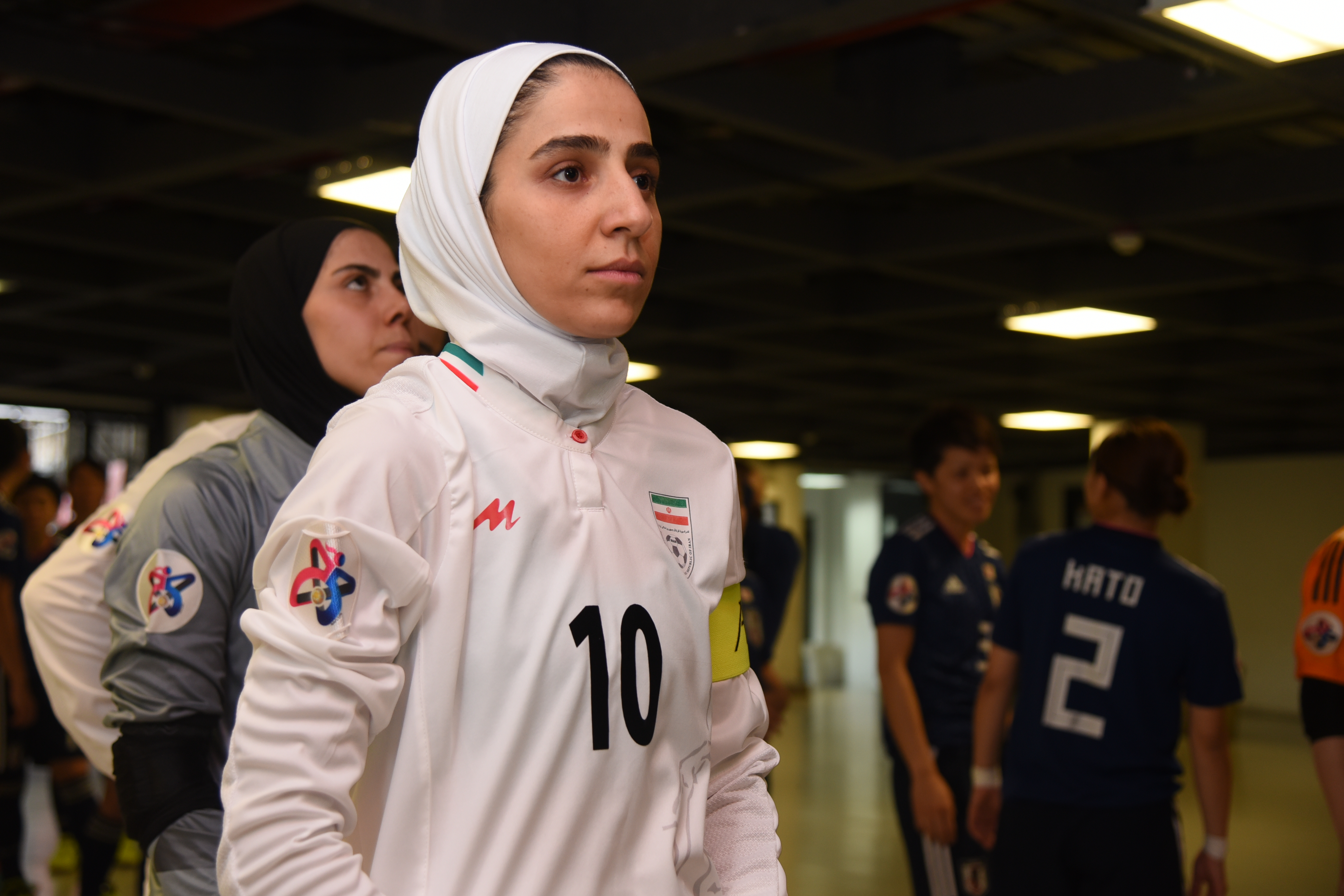 Female Iranian Football players
