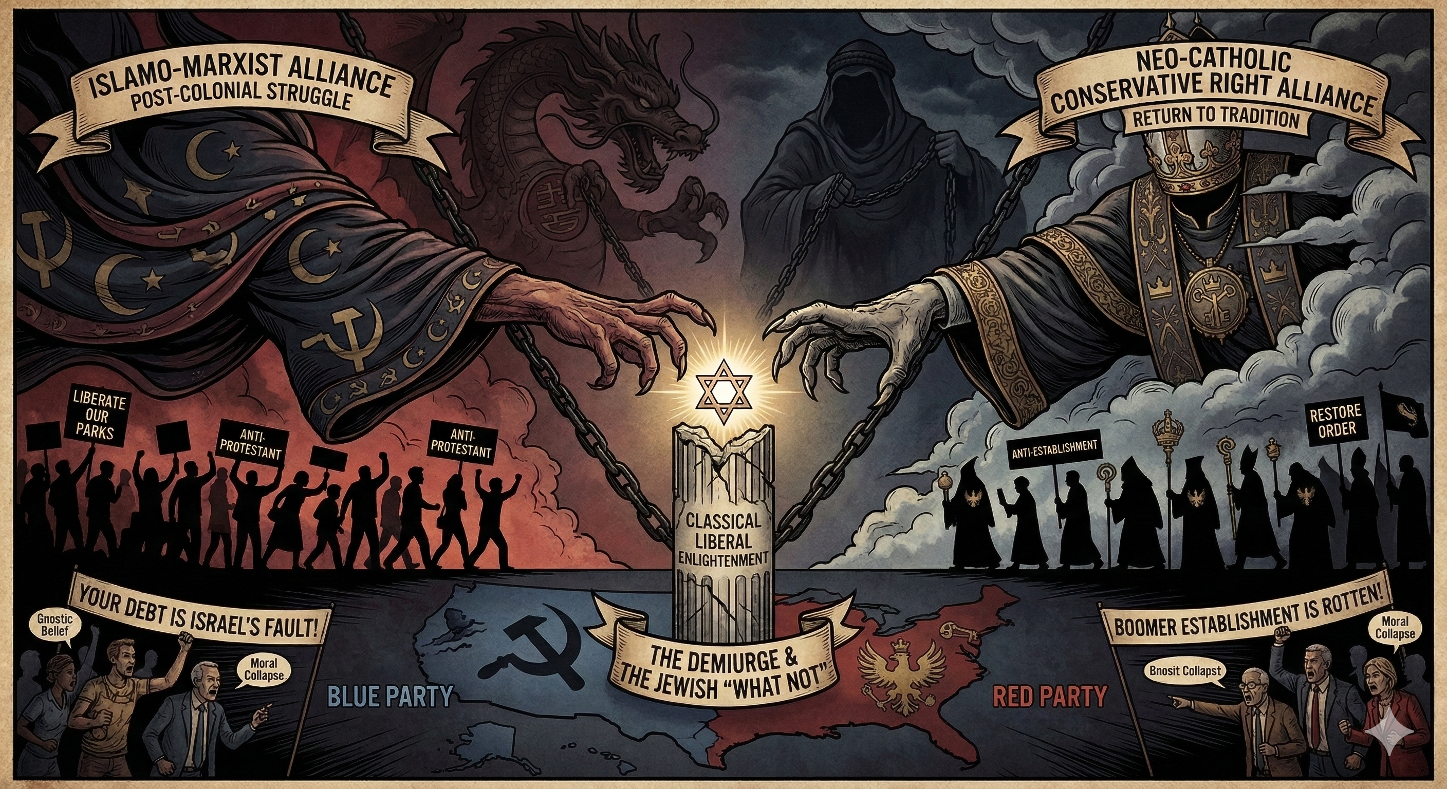 The 'Jewish Wedge': Why the Extremes Need Israel to Overtake America